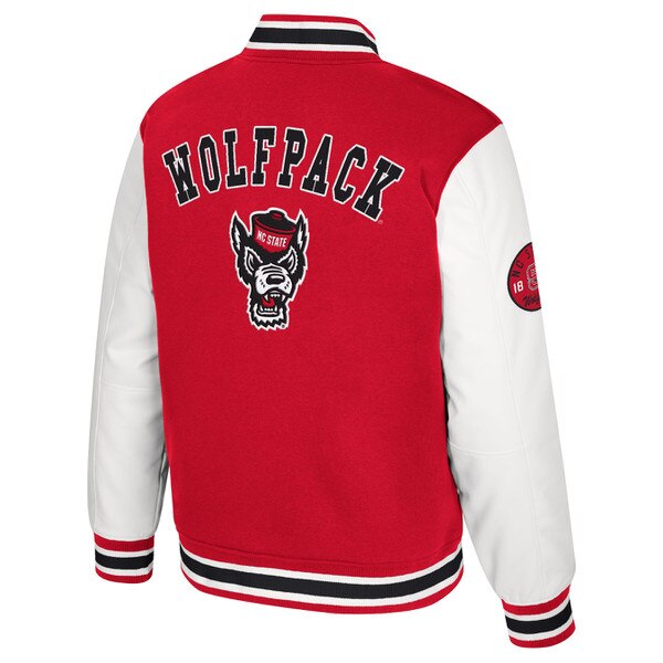 Red/White Men's Letterman Jacket -